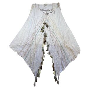 One Beach Cover Up with Tassle Trim N245-65